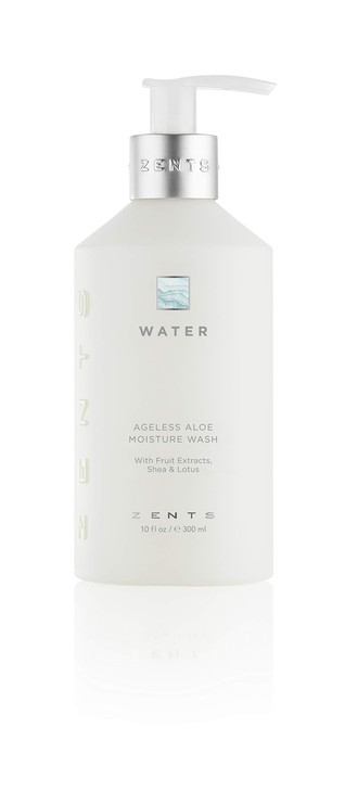 Zents Hand Body Wash Water Fragrance Hydrating AntiAging Cleanser with Organic Shea Butter Aloe for Dry Skin Gentle Nour