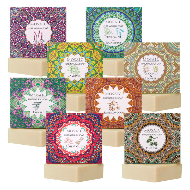 100 Natural Bar Soap wOrganic Ingredients Vegan Soap Moisturizing Handmade Scented wPremium Essential Oils Body Soap Bar