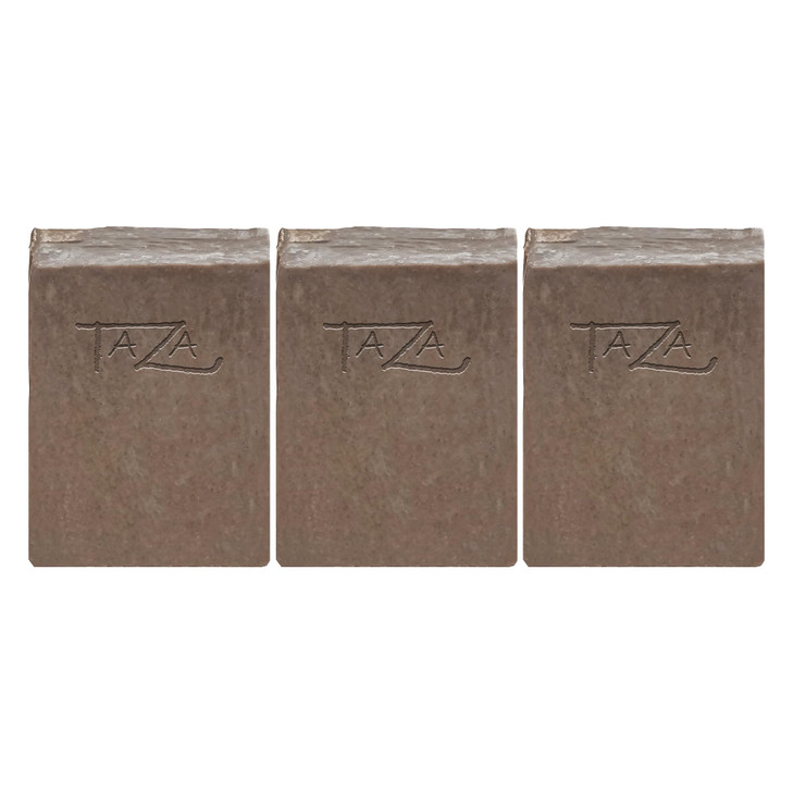 Taza Premium Dead Sea Mineral Mud Natural Soap Pack of 3 Each 53 oz 150 g Radiant Glowing Skin Contains Dead Sea Mineral