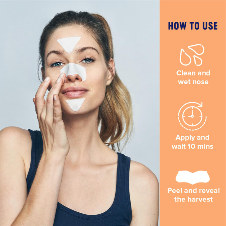 Bior TZone Blackhead Remover Strips Deep Cleansing Pore Strips 5 Nose 5 Face 5 Chin Strips Instant Pore Unclogging for t