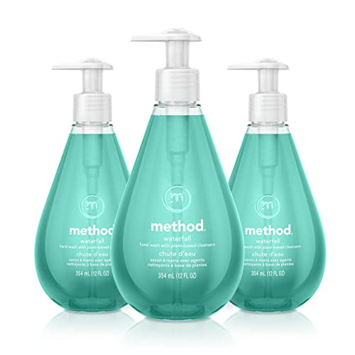 Method Gel Hand Soap Waterfall 12 fl oz Pack of 3
