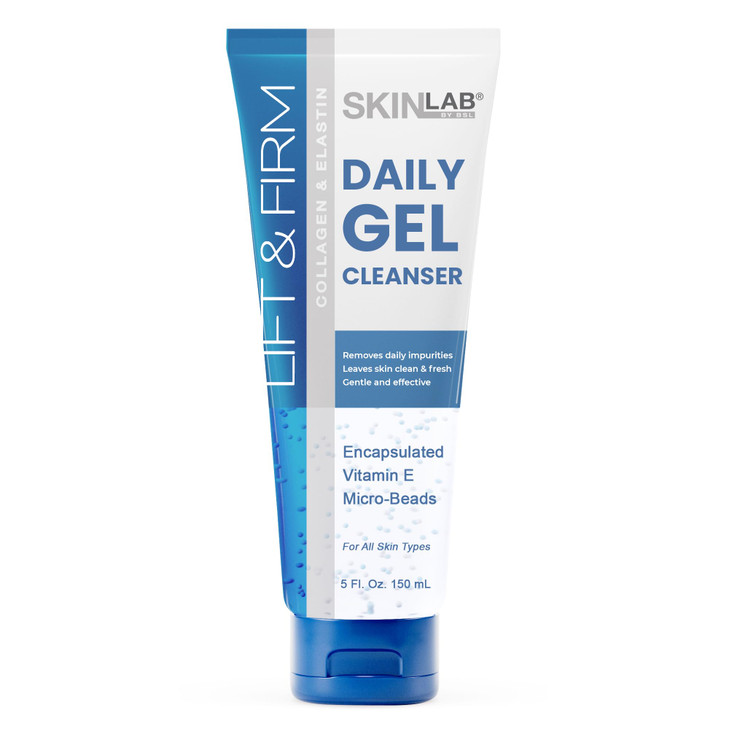 SKIN LAB Lift Firm Face Wash Gel Cleanser Hydrating Moisturizing Facial Cleanser for Women Gentle Gel Face Wash for Dry