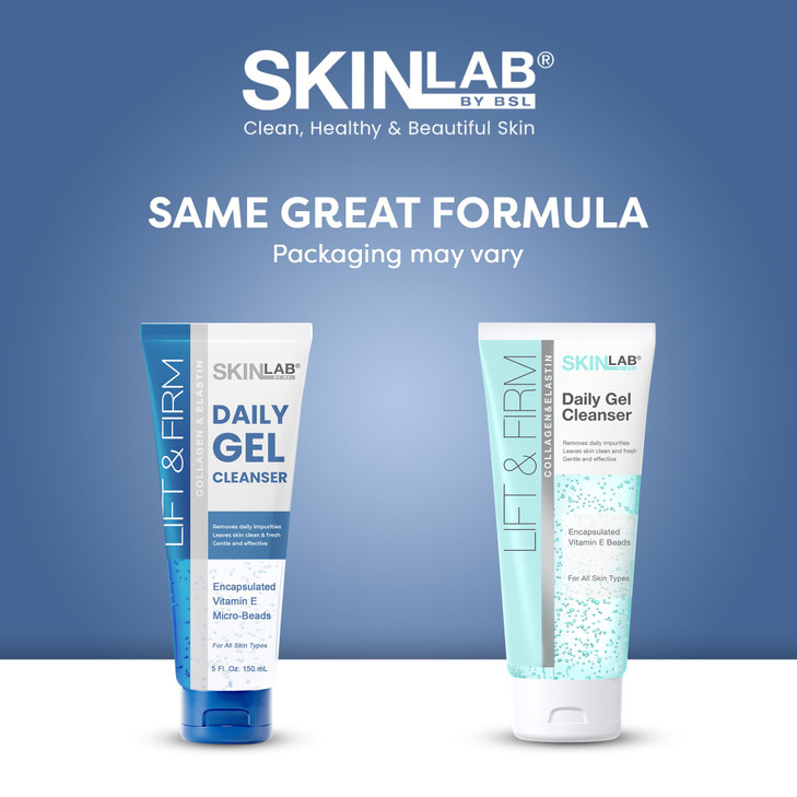 SKIN LAB Lift Firm Face Wash Gel Cleanser Hydrating Moisturizing Facial Cleanser for Women Gentle Gel Face Wash for Dry
