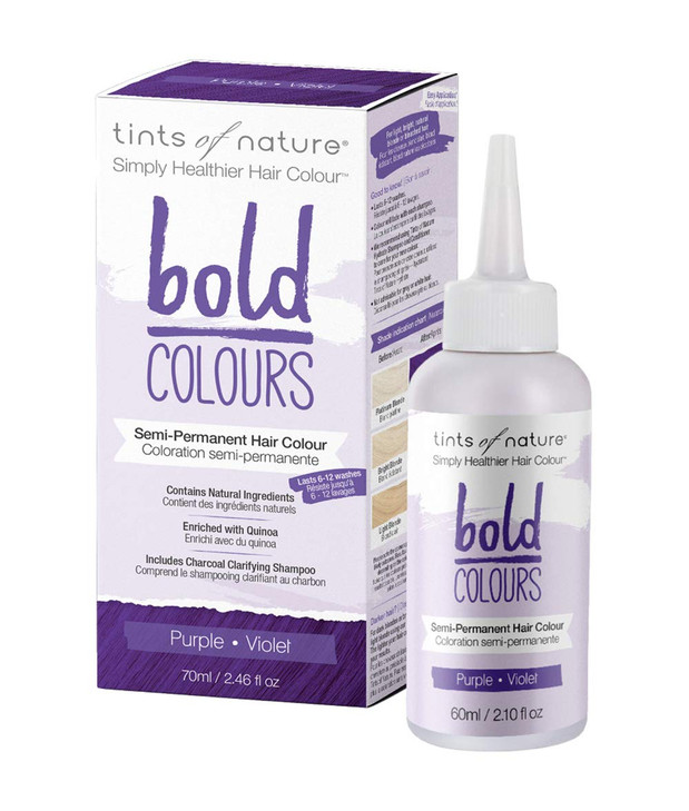 TINTS OF NATURE Purple Bold Hair Colour, 70 ML online at globaldelivered