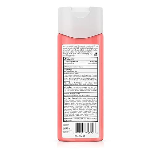 Neutrogena Body Clear Body Clear Body Wash Pink Grapefruit 85 oz Pack of 3