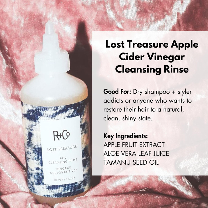 RCo Lost Treasure Apple Cider Vinegar Cleansing Rinse 177 ml 6 oz