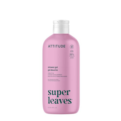 ATTITUDE Body Wash EWG Verified Shower Gel Dermatologically Tested Plant and MineralBased Vegan Personal Care Products C