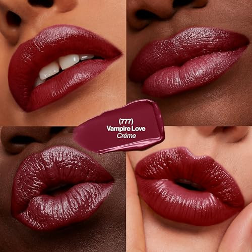 Revlon Super Lustrous Lipstick, Creamy Formula For Soft, Fuller-Looking Lips, Moisturized Feel, 777 Vampire Love, 0.15 oz online at globaldelivered