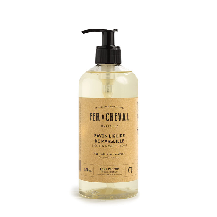 FER Cheval Marseilles Liquid Soap Unscented Pump Dispenser 169 oz