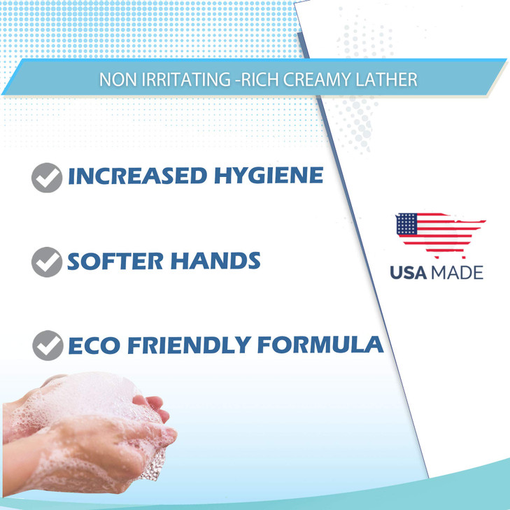 GreenFist Lotionized Hand Soap Liquid Gel Refill Made in USA 128 Ounce 1 Gallon Ocean Breeze