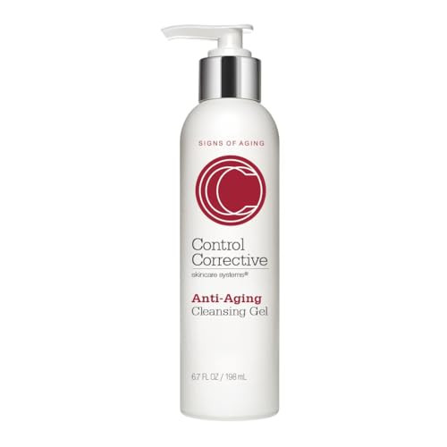 CONTROL CORRECTIVE AntiAging Cleansing Gel Peptides Chamomile Calendula Gel Cleanser for Mature Skin 67 oz