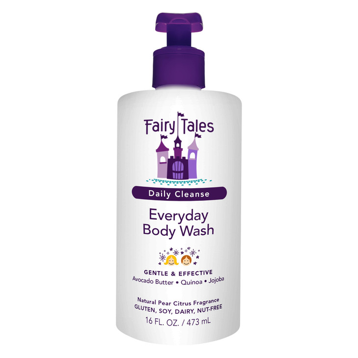Fairy Tales Daily Cleanse Kids Body Wash Kids Soap With Gentle Clean Natural Ingredients Sulfate Free Silicone Free Body