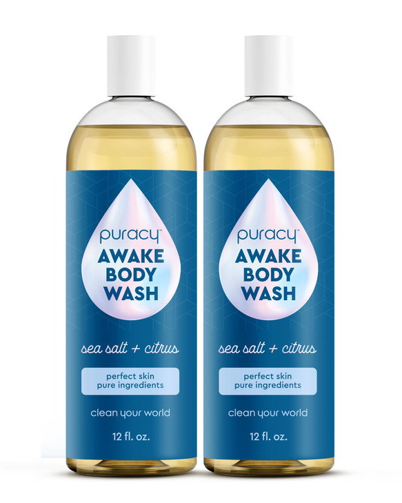 Puracy Body Wash Natural Body Wash for Women Men Kids Pure Plant Ingredients Moisturizing Shower Gel Body Soap for Dry S