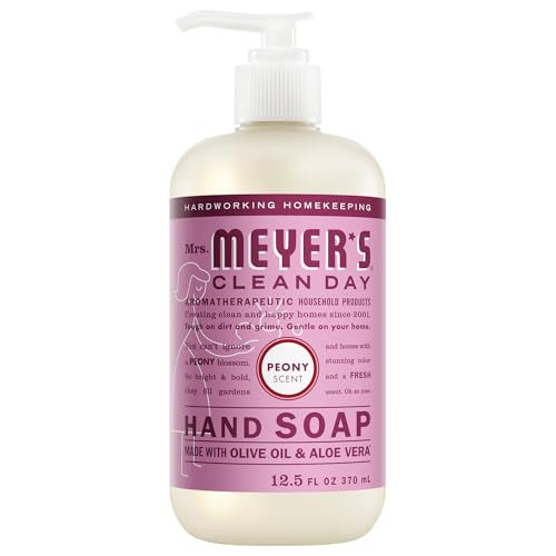 MRS MEYERS CLEAN DAY Hand Soap Made with Essential Oils Peony 125 fl oz