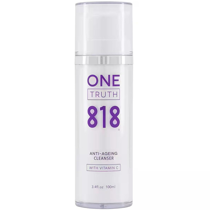 One Truth 818 AntiAging Cleanser Gentle Nonirritating Organic Barrier Protecting Face Wash Brightening with Vitamin C An