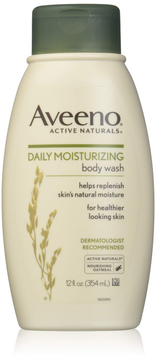 Aveeno Active Naturals Daily Moisturizing Body Wash 12 fl oz