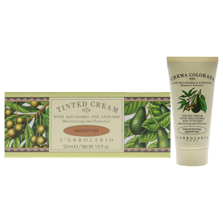 LErbolario Tinted Face Cream Moisturizer Face Cream Innovative Makeup Lotion Protects Your Skin From Wrinkles and Drynes