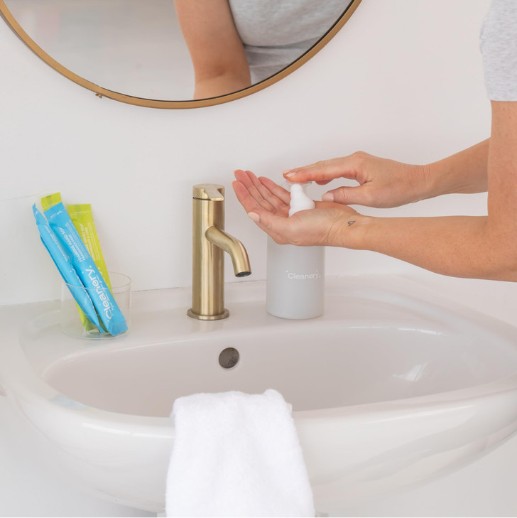 Cleanery Moisturizing Hand Soap Refill Powder Concentrate 4 Refill Pack Variety Scent Each Refill Makes 10 fl oz Each