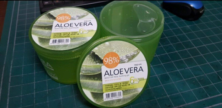 Kwailnara 95 Aloe Vera Moisture Real Soothing Gel for Face Body Hand Hair 500ml 169 oz