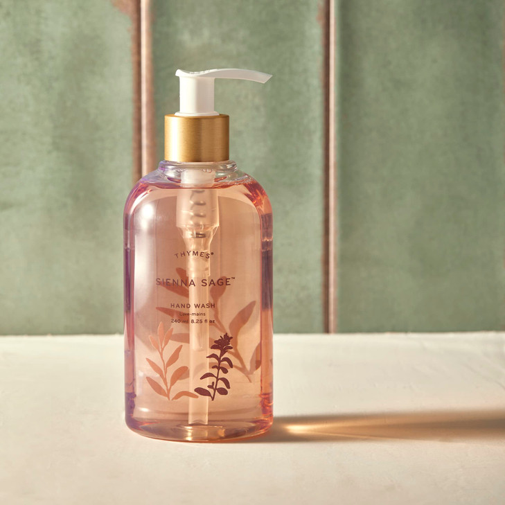 Thymes Moisturizing Hand Wash Soap with Pump Luxury Hand Soap Gently Cleanses Moisturizes Skin Care with Glycerin Calend