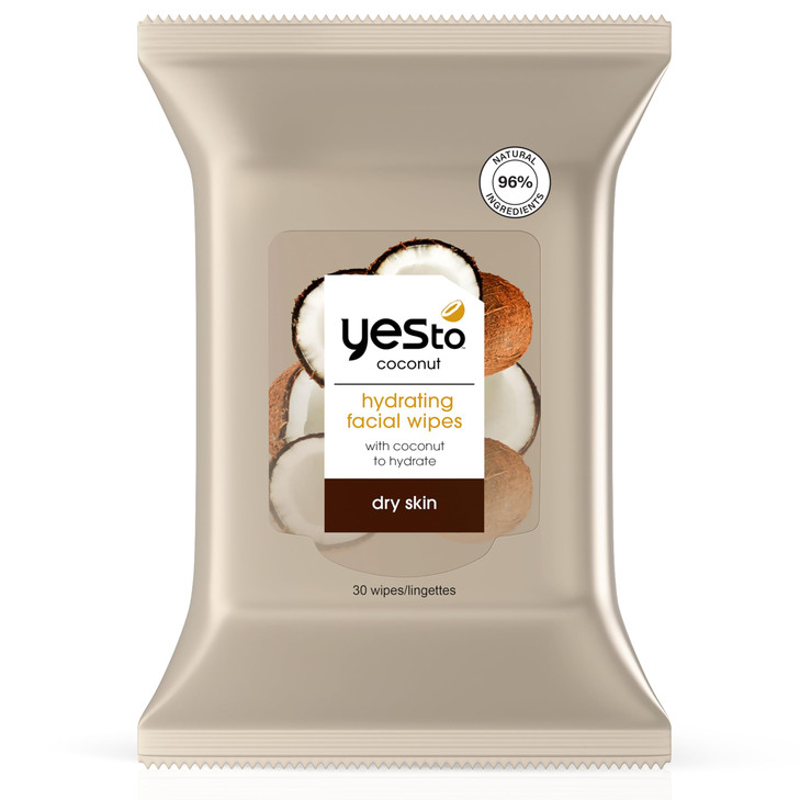 Yes To Coconut Cleansing Wipes Brown 30 Count