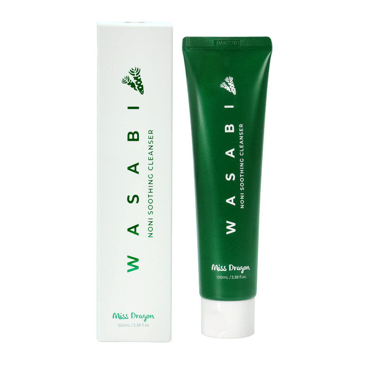 miss dragon Wasabi Noni Soothing Cleanser 338 floz pH 55 Gentle Gel Cleanser for Sensitive Oily Skin Vegan Korean Facial