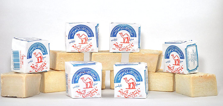 AlJamal Palestinian Olive Oil Soap Bar West Bank Holy Land Organic Natural Traditional AlJamal Nablus Count 6