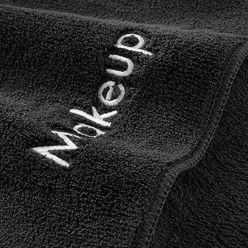Arkwright Makeup Towels Pack of 6 Ultra Soft Gentle Microfiber Coral Fleece Washcloth Face Make Up Remover Reusuable Era