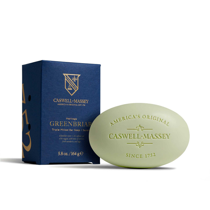 CaswellMassey Caswell masseyheritage greenbriar bar soap 58 oz164 gr 58 Ounce