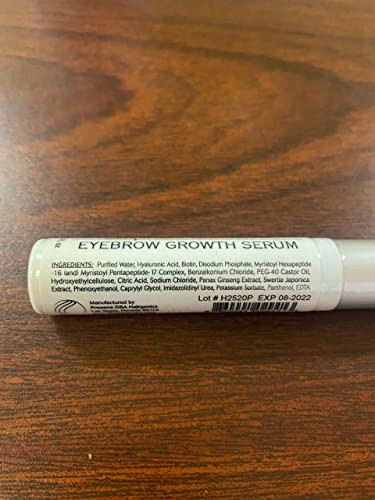 Pronexa Hairgenics Lavish Brows  Eyebrow Growth Enhancer Serum with Natural Growth Peptides for Long, Thick Eyebrows! 5ml, 2 Month Supply. online at globaldelivered
