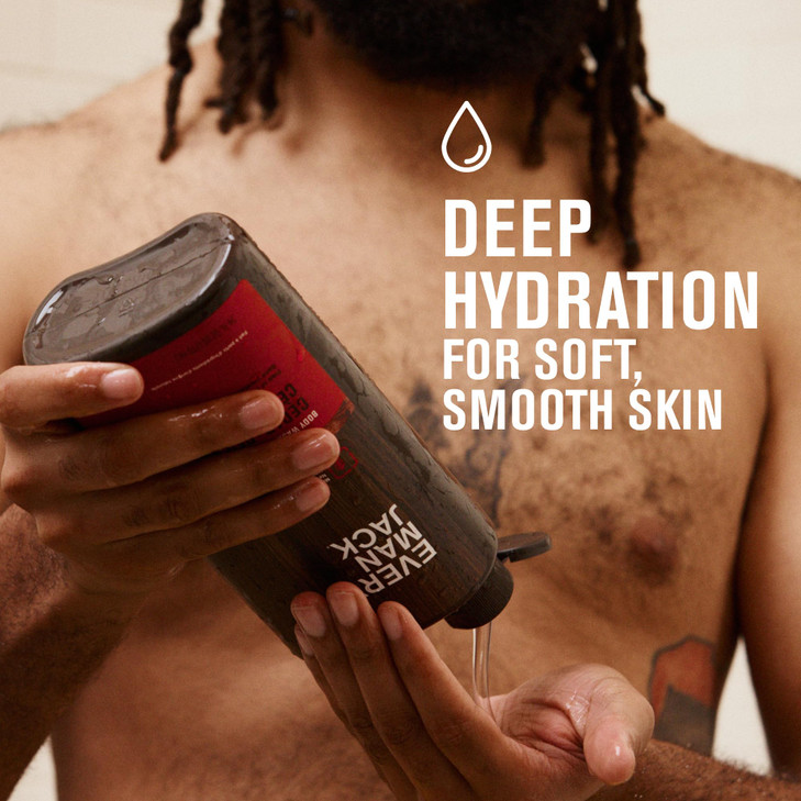 Every Man Jack Nourishing Cedar Red Sage Mens Body Wash for All Skin Types Naturally Derived Ingredients Cleanse and Hyd