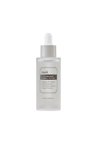 DearKlairs Fundamental Watery Oil Drop Water Based Serum with Rich Hydration Facial Oil 169 Fl Oz