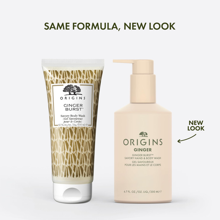 Origins Ginger Burst Savory Hand Body Wash Lathers Cleanses With Ginger 67 Fl Oz