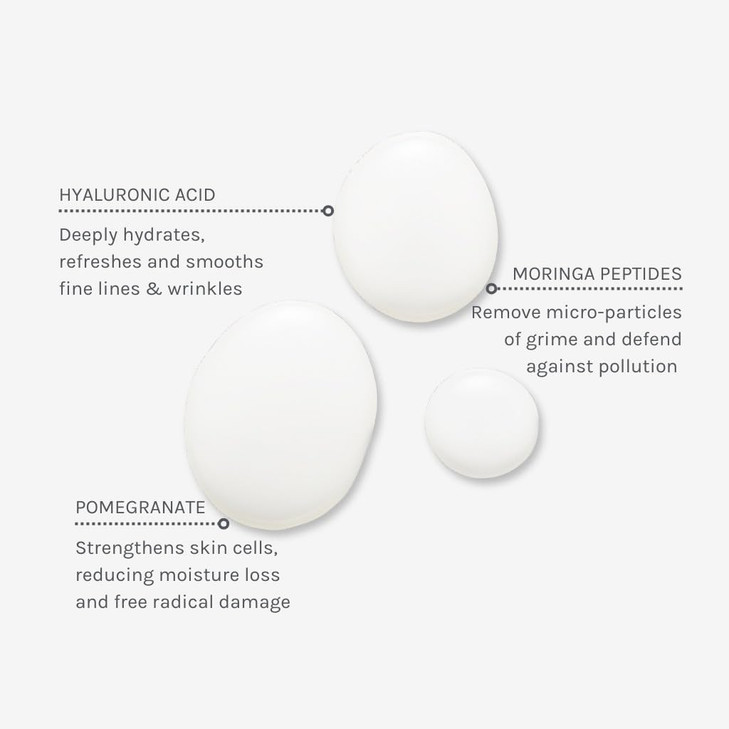 Evolve Organic Beauty Deep Clean Micellar Water Refresh Hydrate Soothe Moringa Peptide Hyaluronic Acid SmallBatch Vegan