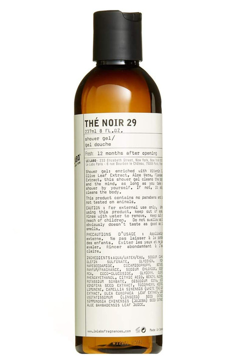 Le labo Th Noir 29 Shower Gel 8 Oz