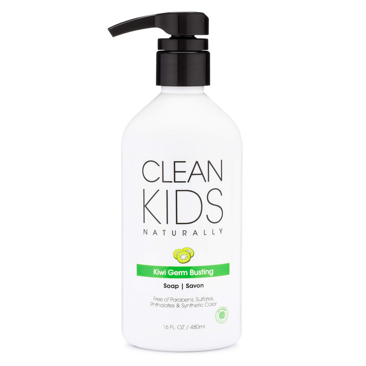 Gabriel Cosmetics Clean Kids Naturally Kiwi Soap 16 oz EWG Verified 1
