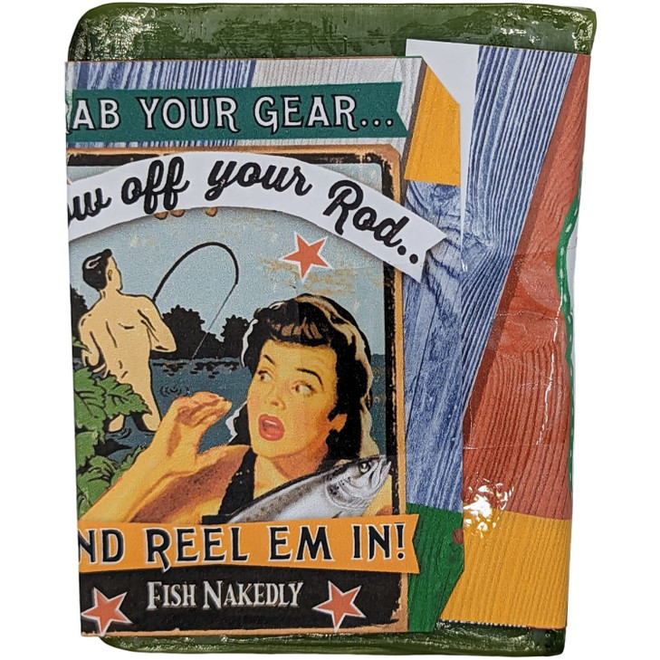 Filthy Fisherman all natural glycerin BAR SOAP Spruce Fir Pettitgrain by Filthy Farmgirl