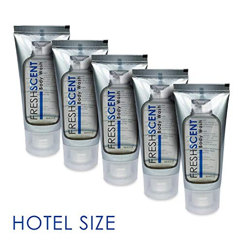 Freshscent Body Wash 1oz 200 Pack Hotel Travel Size Bulk Amenities and Toiletries for Hospitality