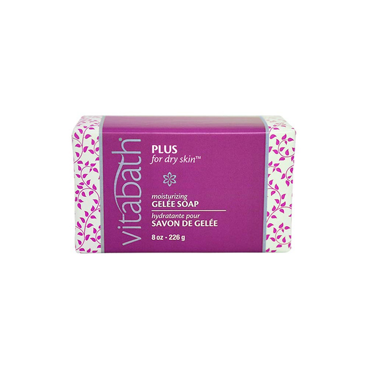 Vitabath Moisturizing Gelee Soap Plus for Dry Skin 8 Ounce