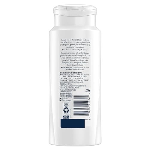 Ivory Scented Body Wash Aloe 21 oz Pack of 5
