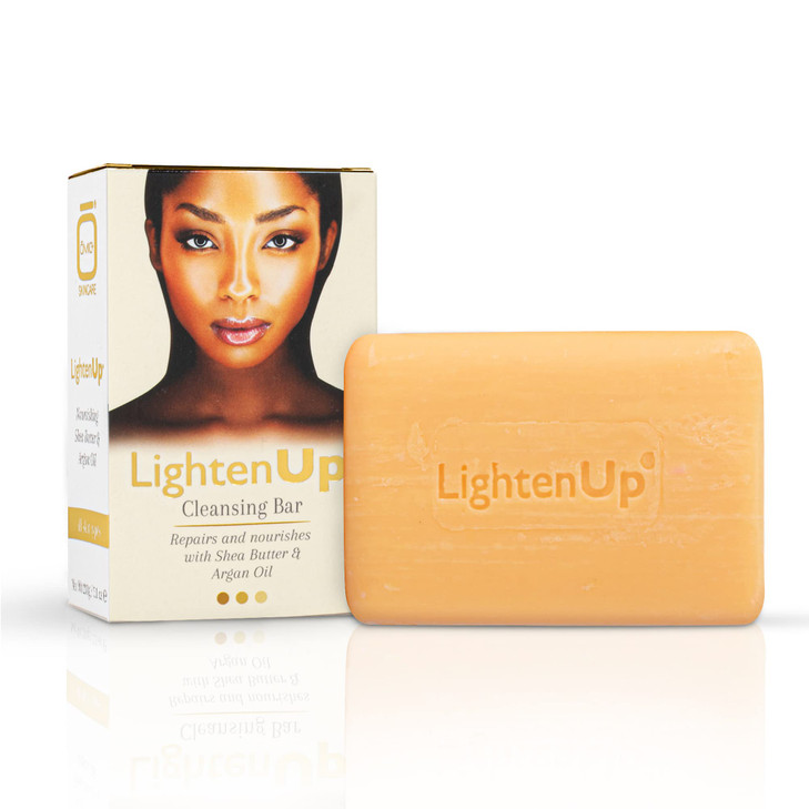 OMIC LightenUp LightenUp AntiAging Cleansing Bar Soap 200g Antioxidant Properties with Shea Butter and Argan Oil