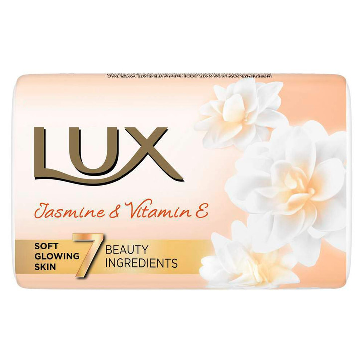 LUX Velvet Glow Jasmine Vitamin E For Glowing Skin Beauty Soap Mega Pack 3 X100 g