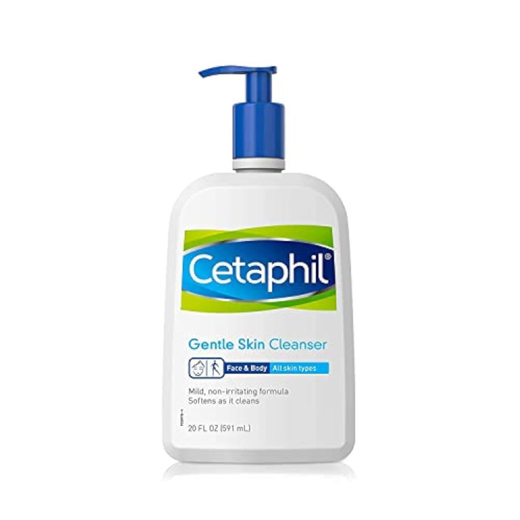 Cetaphil Gentle Skin Cleanser 20 fl oz Hydrating Face Wash Body Wash Ideal For Sensitive Dry Skin Nonirritating Wont Clo