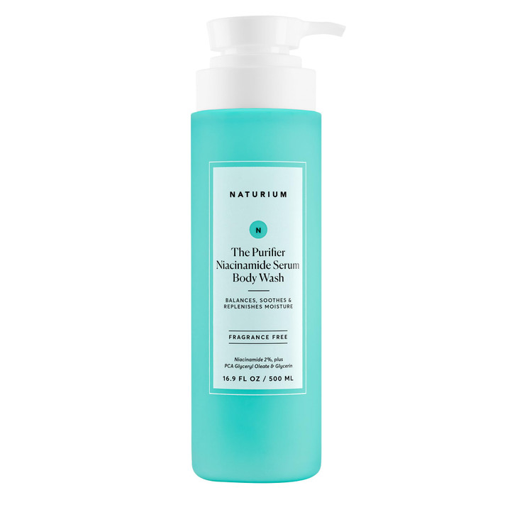 Naturium The Purifier Niacinamide Serum Body Wash Cleansing Hydrating GelSerum Dermatologist Tested Paraben Cruelty Free