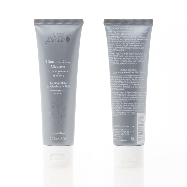 100 PURE Charcoal Clay Cleanser