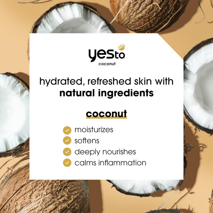 Yes To Face Wipes for Women and Men Restoring Facial Cleansing Wipes for use as a Make Up Remover Cleaning Soothing Coco