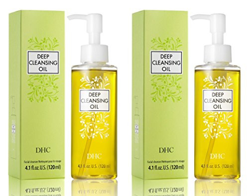 DHC Deep Cleansing Oil Medium 2 pack Facial Cleansing Oil Makeup Remover Cleanses without Clogging Pores ResidueFree Fra