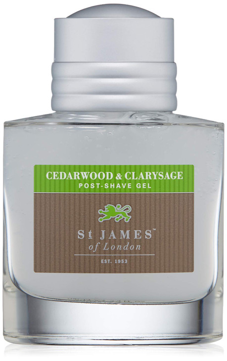 St James of London Cedarwood Clarysage Post Shave Gel 34 Fl Oz