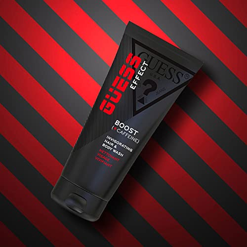 GUESS Effect Grooming BOOST 2in1 Hair and Body Wash with Caffeine for Men 67 Fl Oz