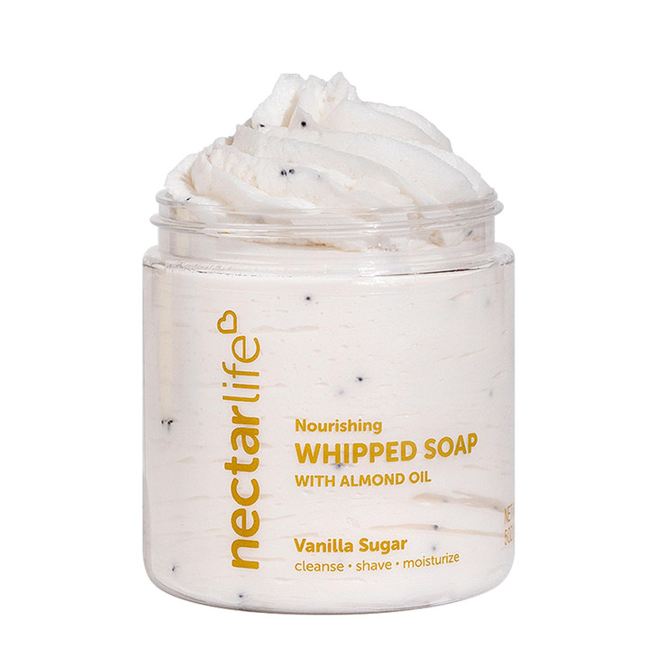 Nectar Life Whipped Soap and Shave Butter 5 oz Vanilla Sugar